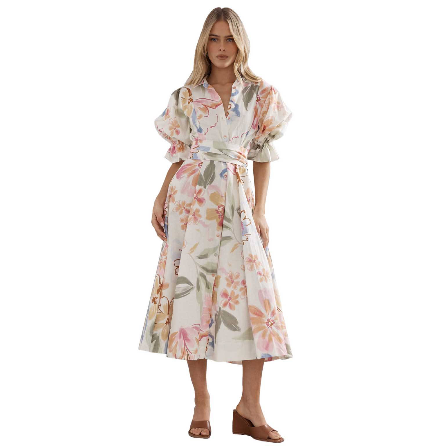 Caitlin Crisp Bloom Dress